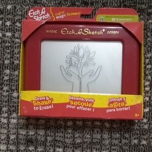 Etch A Sketch Magic Screen Red